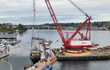 Washington Cleanup Effort Historic Tugboat