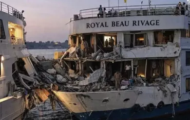Nile River cruise collision