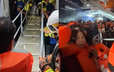 Ship fire World Legacy 