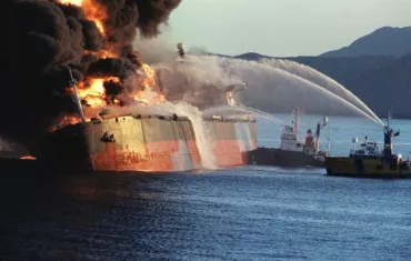 tanker strike near Oman