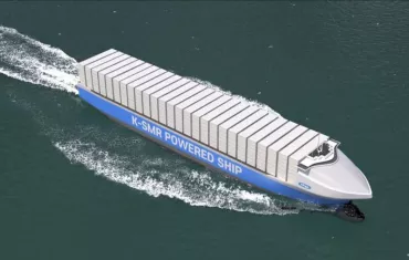 ABS 15,000 TEU nuclear-powered container ship