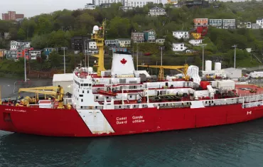 Canadian Icebreaker Arctic Mission