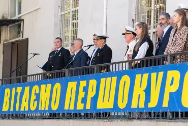 Odesa Maritime Academy Cadets’ Initiation Ceremony Apha Navigation 3
