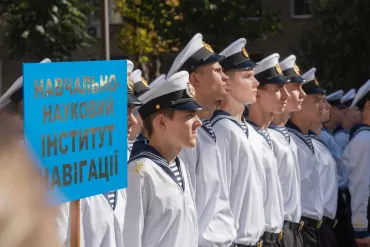 Odesa Maritime Academy Cadets’ Initiation Ceremony Apha Navigation 4
