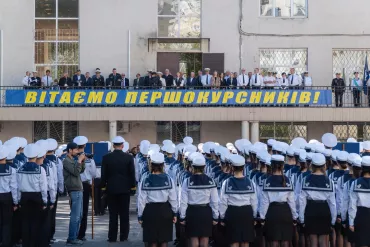 Odesa Maritime Academy Cadets’ Initiation Ceremony Apha Navigation 6