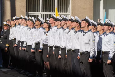 Odesa Maritime Academy Cadets’ Initiation Ceremony Apha Navigation 7