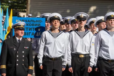 Odesa Maritime Academy Cadets’ Initiation Ceremony Apha Navigation 10