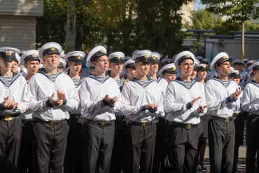 Odesa Maritime Academy Cadets’ Initiation Ceremony Apha Navigation 11