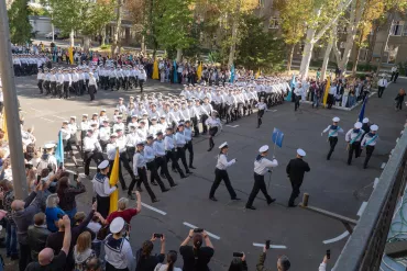Odesa Maritime Academy Cadets’ Initiation Ceremony Apha Navigation 12